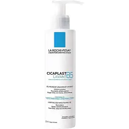 Гель очищуючий La Roche-Posay Cicaplast B5 для заспокоєння шкіри обличчя і тіла немовлят, дітей і дорослих, 200 мл