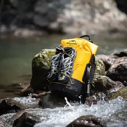 Рюкзак водонепроникний Naturehike NH21FSB04 40 л бежевий - мініатюра 6