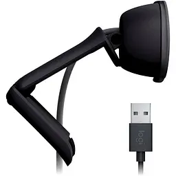 Веб-камера Logitech BRIO 100 Graphite (960-001585) [96682] - мініатюра 6