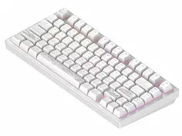 Клавіатура Dark Project ALU81 Terra Nostra ENG/UA White (DPKB_NOSTRA_81_ANSI_WHITE_UA) - мініатюра 5