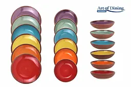 Сервіз Heinner Aquarelle 18 предметів (HR-WDF-18A) - мініатюра 2