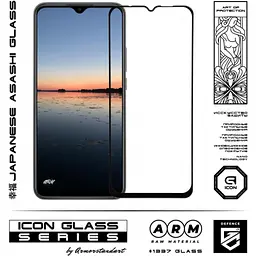 Скло захисне Armorstandart Icon Xiaomi Redmi 9 Black (ARM56279) - мініатюра 2