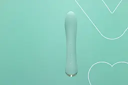 Вібратор з підігрівом FairyGasm WowGenie green, підігрів до 42 °C - мініатюра 6