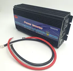 Автоінвертор 12 V-220 V 5000 W перетворювач напруги WimpeX 12 V-220 V 5000 Вт