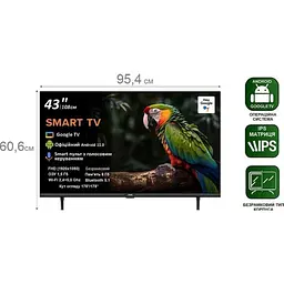 LED-телевізор PRIME Technics PT 43F14SG11FR - мініатюра 2