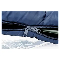 Спальний мішок Naturehike з капюшоном MJ600 CNK2300SD014, темно-блакитний (6976507663977) - мініатюра 5