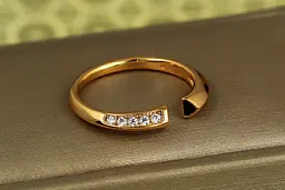 Кільце Xuping Jewelry свиріль р 16 золотисте
