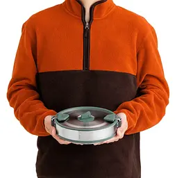 Каструля Sea To Summit Detour Stainless Steel Collapsible Pot 3 L Laurel Wreath Green (1033-STS ACK026021-402002) - мініатюра 4