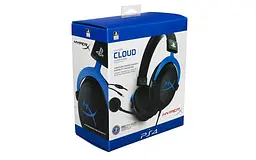 Ігрова гарнітура HyperX Cloud для PS4 3.5 мм Black/Blue (HX-HSCLS-BL/EM) - мініатюра 2
