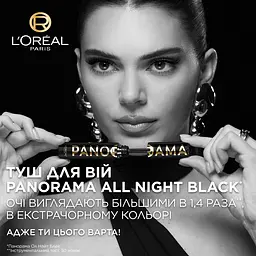 Туш для вій L`Oréal Paris Volume Million Lashes Panorama All Night Black екстрачорна 9.9 мл (AA890200) - мініатюра 6