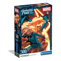 Пазл Фантастична Четвірка Марвел - Fantastic Four Marvel - 500 шт Clementoni 35805