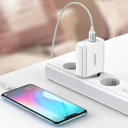 Зарядний пристрій UGREEN CD170 38W USB-C Wall Charger EU White UGR-60468 - мініатюра 8