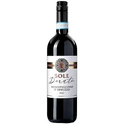 Вино Sole Dorato Montepulciano d'Abruzzo DOC червоне сухе 0.75 л