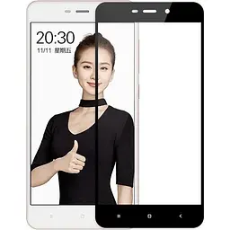 Захисне скло Tempered Glass 3D Full Glue Xiaomi Redmi 4A black