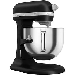 Планетарний міксер KitchenAid Artisan з підйомною чашею 6.6 л чорний матовий (5KSM70SHXEBM) - мініатюра 3