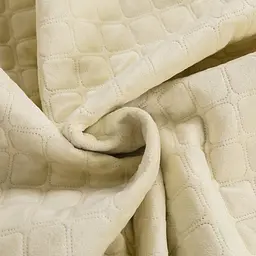 Покривало ТЕП полуторне Velour Ромб круглий 4-00515-22455 150х210 см бежеве