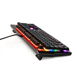 Клавіатура Vinga KBGM160 LED Outemu Blue USB Black (KBGM160 Black) - мініатюра 7