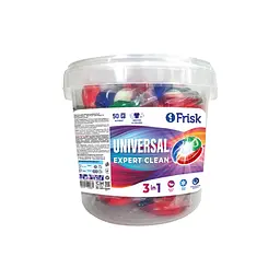 Капсули для прання Frisk Universal Expert Clean 50 шт. (4820197122660)