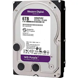 Жорсткий диск 3.5` WD Purple 6TB SATA 256MB (WD64PURZ) [106855] - мініатюра 3