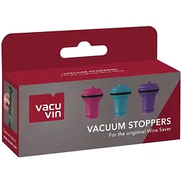 Пробки для зберігання вина Vacu Vin Vacuum Wine Stoppers 3 шт. (22480) - мініатюра 2