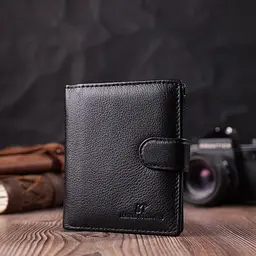 Чоловічий шкіряний гаманець ST Leather 10,5х12х2,5 см acs0028305 - мініатюра 7