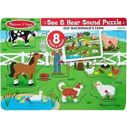 Звуковий пазл Melissa&Doug Ферма старого Макдональдса (MD738)