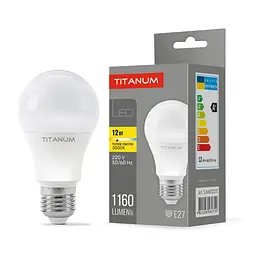 LED-лампа Titanum A60 12W E27 3000K (26455-000)