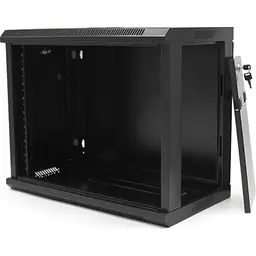 Шафа настінна Merlion 9U 19 600 x 350 x 500 (Ш x Г x В)мм, black (MI3-6309/36528) - мініатюра 3