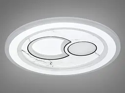 Світильник LED Diasha 6018-300, 48W, 30 см, IP20, метал/акрил, 2640 лм, стельовий/настінний/точковий - мініатюра 3