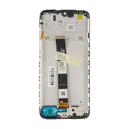 Дисплей для смартфона (телефону) Xiaomi Redmi 9A, Redmi 9C (2020), black (у зборі з тачскріном)(з рамкою)(Service Original)