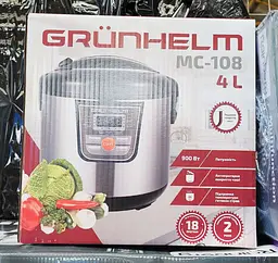 Мультиварка Grunhelm MC-108 4 л 18 програм - мініатюра 10