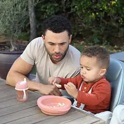 Набір посуду Chicco Set Prima Pappa 6м+ Рожевий (16200.15) - мініатюра 2