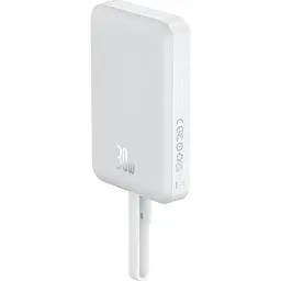 Зовнішній акумулятор Baseus Magnetic Mini 10000mAh 30W White (P1002210B223-00) [140838]