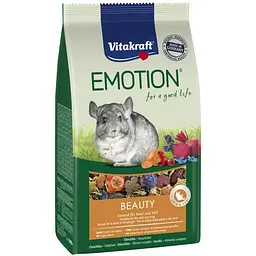 Корм для шиншил Vitakraft Emotion Beauty Selection 600 г для шкіри та шерсті - мініатюра 2