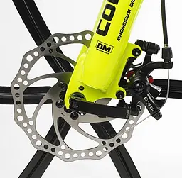 Велосипед Спортивний 24" MN-24637 Corso "MAGNUM", рама магнієва 11'', обладнання Shimano 21 швидкість, зібраний на 75% (6800077246370) - мініатюра 4