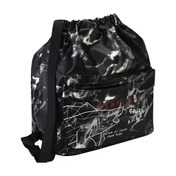 Сумка для взуття Cool For School Чорна з кишенею (CF87314)