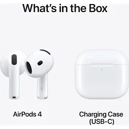 Навушники Apple AirPods 4 (MXP63ZE/A) - мініатюра 8