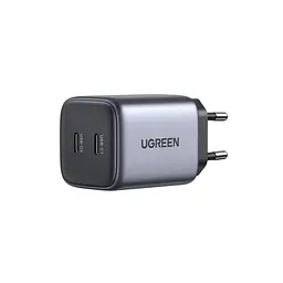 Зарядний пристрій Ugreen 2xUSB-C PD45W (25W+20W) QC4.0+ CD294 black (90573)