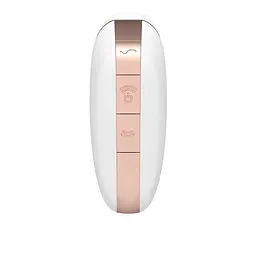 Вакуумний кліторальний вібратор Satisfyer Love Triangle White (App) - мініатюра 6