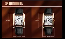 Жіночий годинник Skmei 1085 Spring (Чорний) - мініатюра 5