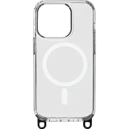 Чохол ArmorStandart Crossbody Air MagSafe Rope для Apple iPhone 15 Pro Clear (ARM86374) [169776]