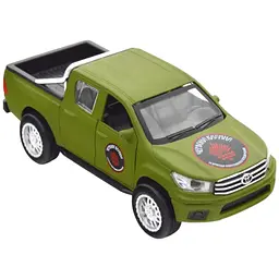 Автомодель TechnoDrive KM6119 серія Шеврони Героїв Toyota Hilux Червона калина - мініатюра 9