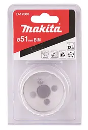 Свердло корончасте біметалеве 51 мм Makita D-17083