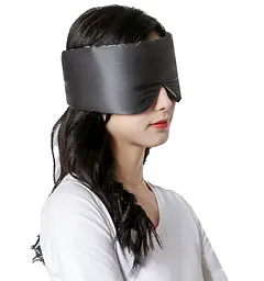 Маска для сну Deco шовкова Sleepmaster 360 Чорний (1025-02)