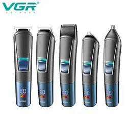 Універсальний акумуляторний триммер VGR V-108 10 в 1 машинка для стрижки волосся 5 Вт - мініатюра 4
