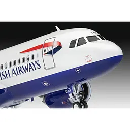 Збірна модель літака Revell Набір Airbus A320neo British Airways рівень 4 масштаб 1:144, 66 деталей (RVL-63840) - мініатюра 4