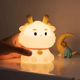 Нічний світильник Xiaomi Jinwu Can Be Rechargeable Longbao Patted The Night Light With Seven Colors (CLL0001) [173600] - мініатюра 2