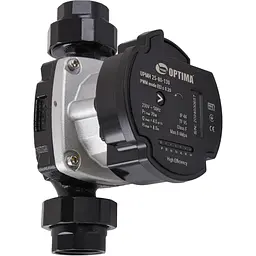 Насос циркуляційний енергоощадний Optima PRIME UPMH 25-80AUTO 130мм + гайки - мініатюра 2