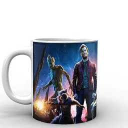 Кухоль GeekLand Галактики Guardians of the Galaxy герої GG.02.040 330 мл білий - мініатюра 2