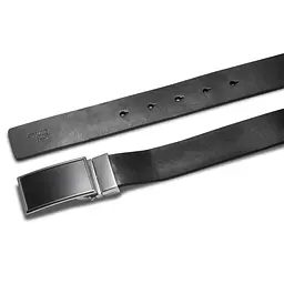 Ремінь чоловічий шкіряний Semi Line Black/Blue (P8234-0 L) 110 см - мініатюра 3